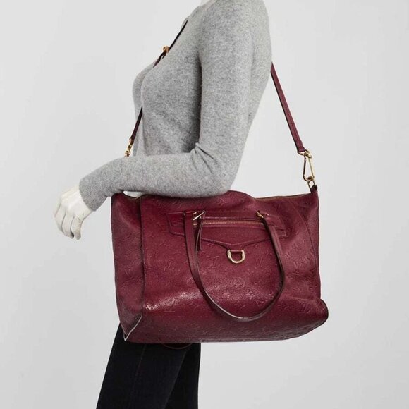 Louis Vuitton Aurore Monogram Empreinte Leather Lumineuse PM Bag - Picture 9 of 13